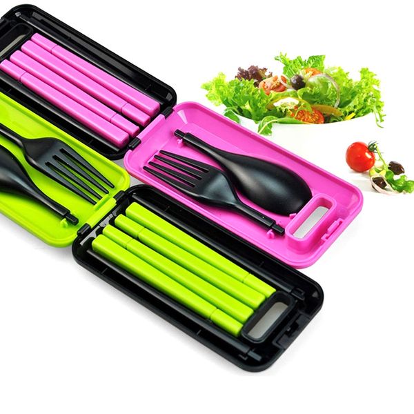 foldable pocket tableware set cutlery fork chopsticks kid bento lunch box outdoor camping picnic dinnerware acampamento
foldable pocket tableware set cutlery fork chopsticks kid bento lunch box outdoor camping picnic dinnerware acampamento