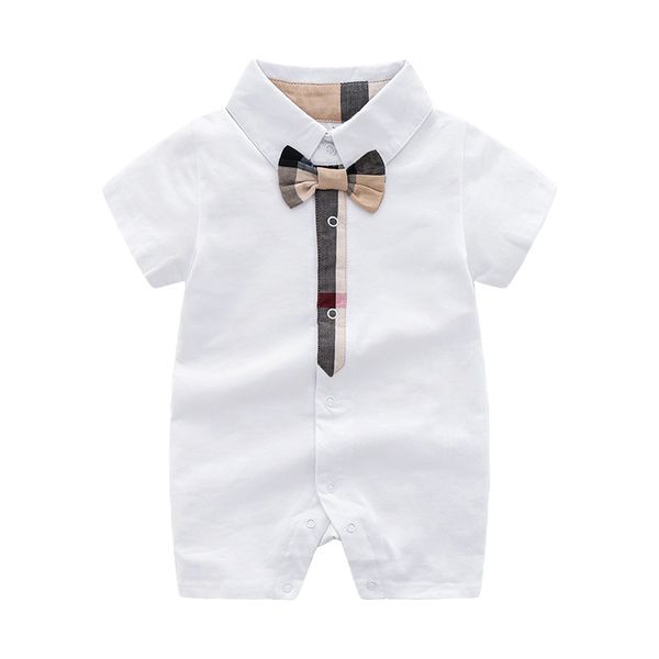 child designer white rompers 2019 summer navy fashion boy sleeve girl baby plaid short jumpsuits kids luxury clothes, Blue
child designer white rompers 2019 summer navy fashion boy sleeve girl baby plaid short jumpsuits kids luxury clothes, Blue