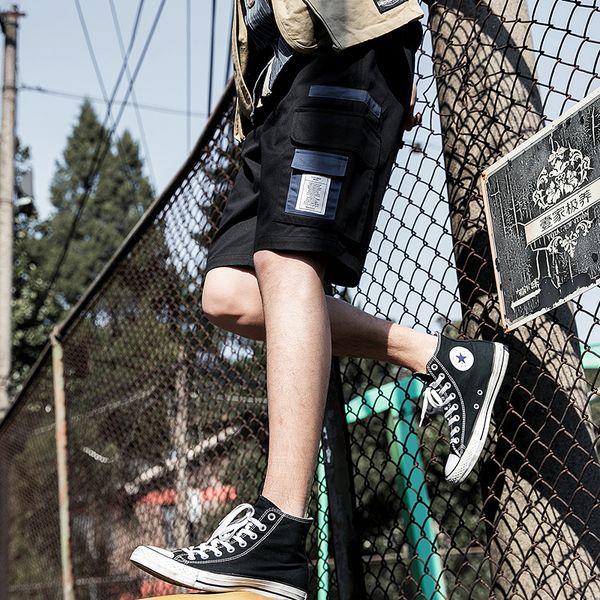 summer 2019 korean fashion casual shorts loose quintuple shorts wear-resistant large pocket overalls wool men, White;black
summer 2019 korean fashion casual shorts loose quintuple shorts wear-resistant large pocket overalls wool men, White;black