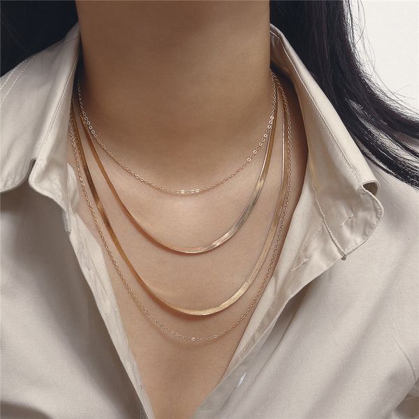 ae-canfly bohemian multi layer tassel choker necklace pendant for women gothic gold snake twist chain necklace statement jewelry, Silver
ae-canfly bohemian multi layer tassel choker necklace pendant for women gothic gold snake twist chain necklace statement jewelry, Silver