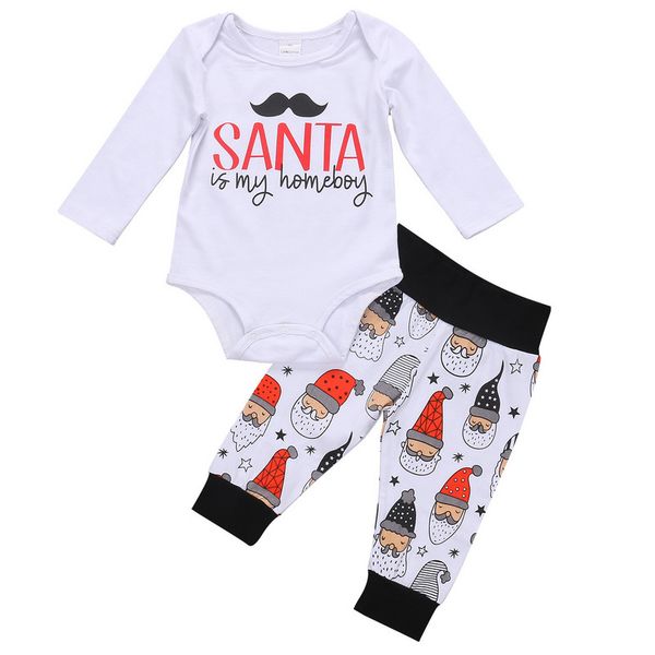 emmababy casual christmas baby girl boy long sleeve letter printed pants outfit set clothes, White
emmababy casual christmas baby girl boy long sleeve letter printed pants outfit set clothes, White