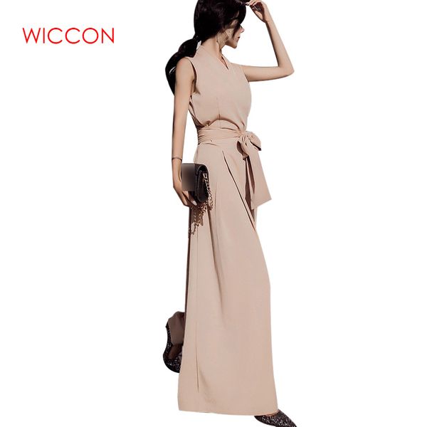 women v-neck jumpsuits elegant ladies black party wide leg jumpsuits casual office lady rompers, Black;white
women v-neck jumpsuits elegant ladies black party wide leg jumpsuits casual office lady rompers, Black;white