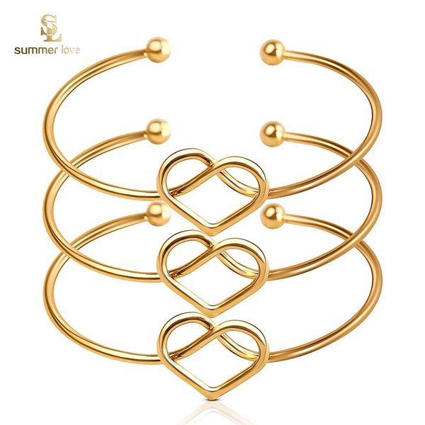 2019 gold heart open bangle bracelet for women adjustable size cuff bangle fashion jewelry wholesale, Black
2019 gold heart open bangle bracelet for women adjustable size cuff bangle fashion jewelry wholesale, Black