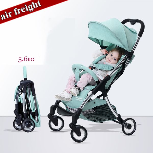 

2019baby stroller 3 in 1 portable light umbrella folding baby carriage can take a lying cart can be on the plane bebek arabasi