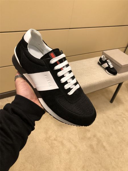 PRADA Luxury Designer Fashion Trend Мужская Обувь из Натуральной Кожи и Сетки Дышащие Мужские Досуг Обувь Зашнуровать Популярные комфортные Кроссовки Размер 38-45
PRADA Luxury Designer Fashion Trend Мужская Обувь из Натуральной Кожи и Сетки Дышащие Мужские Досуг Обувь Зашнуровать Популярные комфортные Кроссовки Размер 38-45