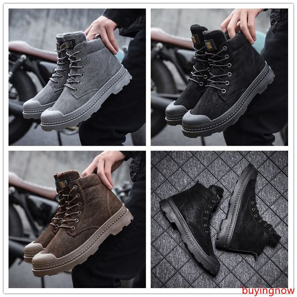 designer luxury mens boots winter boots 2019 fashion black grey military triple martin boots size 38-44 4302
designer luxury mens boots winter boots 2019 fashion black grey military triple martin boots size 38-44 4302