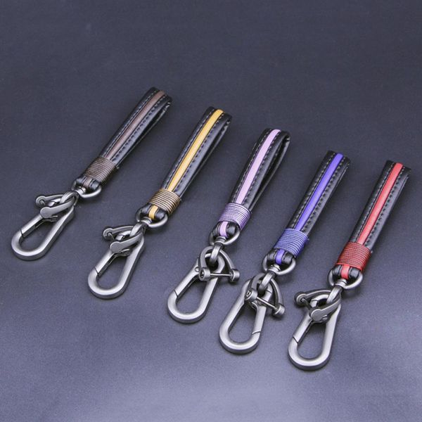 creative faux leather rope car keychain key ring hanging decor car keyrings accessories for men women, Silver
creative faux leather rope car keychain key ring hanging decor car keyrings accessories for men women, Silver