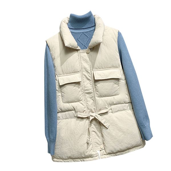 jaycosin 2019 female winter warm wild cotton zipper waistcoat pockets thick comfortable soft short sleeveless jacket coat 116#4, Black;white
jaycosin 2019 female winter warm wild cotton zipper waistcoat pockets thick comfortable soft short sleeveless jacket coat 116#4, Black;white
