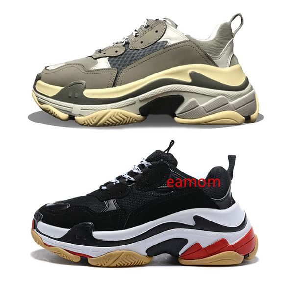 2019 paris 17fw triple s casual shoes men women black red white green pink fashion designer sneakers sports chaussures size 36-45 
2019 paris 17fw triple s casual shoes men women black red white green pink fashion designer sneakers sports chaussures size 36-45