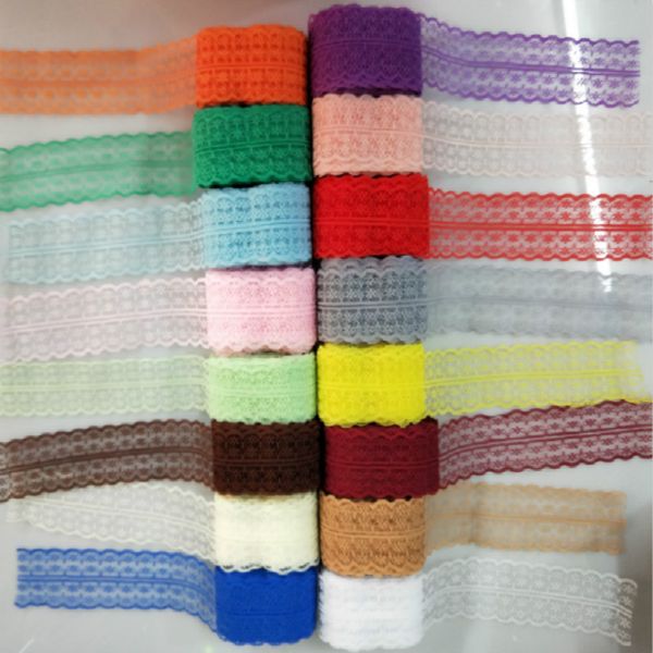 hit 25 colors 300 yards/4.5 cm wide bilateral lace ribbon lace embroidery diy craft, Pink;blue
hit 25 colors 300 yards/4.5 cm wide bilateral lace ribbon lace embroidery diy craft, Pink;blue