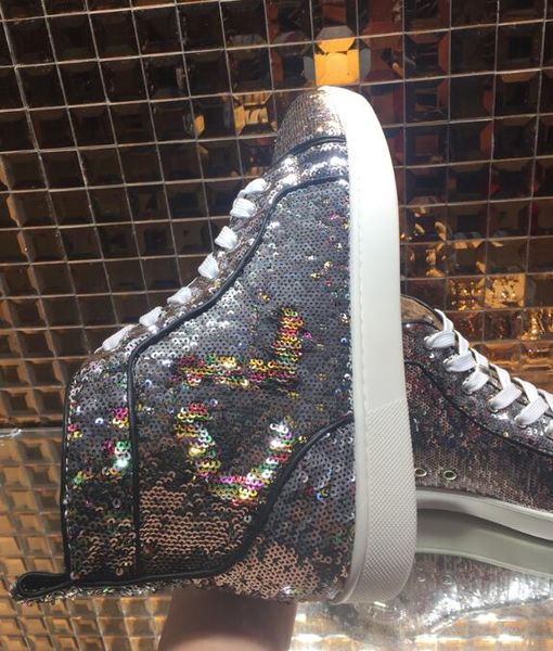 new sequined bling bling boots glitter high lace-up black sneakers flats platform red bottom sneakers casual shoes man
new sequined bling bling boots glitter high lace-up black sneakers flats platform red bottom sneakers casual shoes man