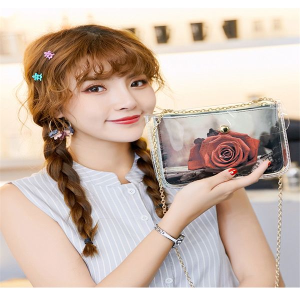 fashion women jelly handbags cute cat rose print totes casual handbags ladies messenger bag with chain transparent shoulder bags
fashion women jelly handbags cute cat rose print totes casual handbags ladies messenger bag with chain transparent shoulder bags