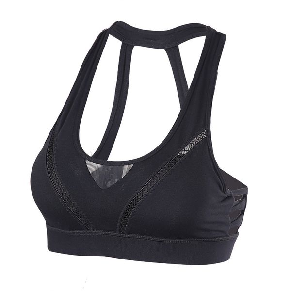 hollow gym sports bra high impact gym running crop fitness yoga bra removeable pad sport bras vest workout sportswear, White;black
hollow gym sports bra high impact gym running crop fitness yoga bra removeable pad sport bras vest workout sportswear, White;black