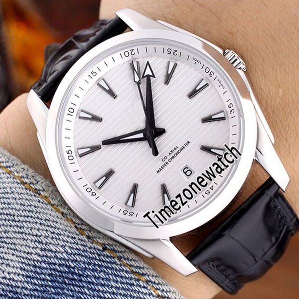 new aqua terra 150m 220.12.41.21.02.001 automatic mens watch steel case white texture dial leather a8900 sapphire watches timezonewatch 68b2, Slivery;brown
new aqua terra 150m 220.12.41.21.02.001 automatic mens watch steel case white texture dial leather a8900 sapphire watches timezonewatch 68b2, Slivery;brown