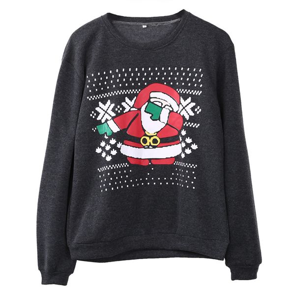 men women santa sweater men's matching clothes crewneck couple sweatshirt christmas sweater new clothes party outfit, White
men women santa sweater men's matching clothes crewneck couple sweatshirt christmas sweater new clothes party outfit, White