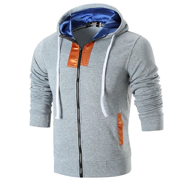 new men winter zipper up warm hoodies male pockets long sleeve patchwork vogue man hoodie hooded sweatshirts warm coats outwear, Black
new men winter zipper up warm hoodies male pockets long sleeve patchwork vogue man hoodie hooded sweatshirts warm coats outwear, Black