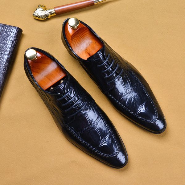 british trend wedding business casual lace-up men's derby shoes handmade leather shoes, Black
british trend wedding business casual lace-up men's derby shoes handmade leather shoes, Black