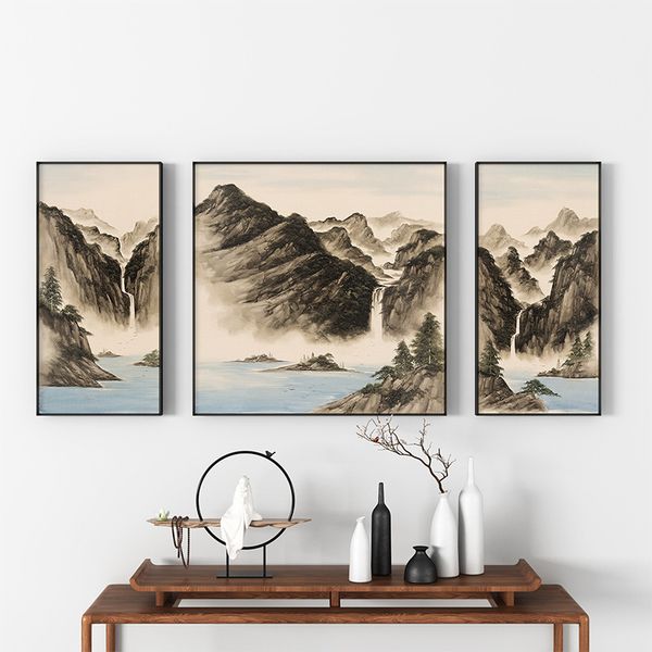 chinese painting picture frame landscape mural oil paintings decoration for study living room 3pc p frame for family picture
chinese painting picture frame landscape mural oil paintings decoration for study living room 3pc p frame for family picture