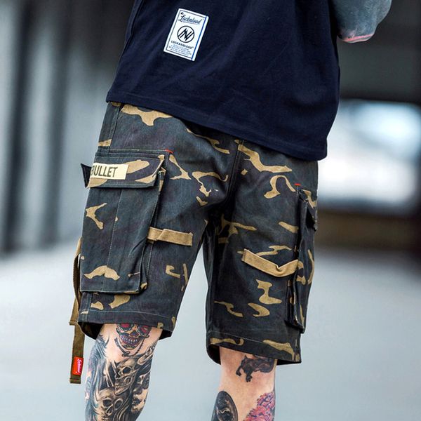 mens hip hop camouflage multi-pocket shorts man short pants men streetwear cargo shorts pants male loose letter, White;black
mens hip hop camouflage multi-pocket shorts man short pants men streetwear cargo shorts pants male loose letter, White;black