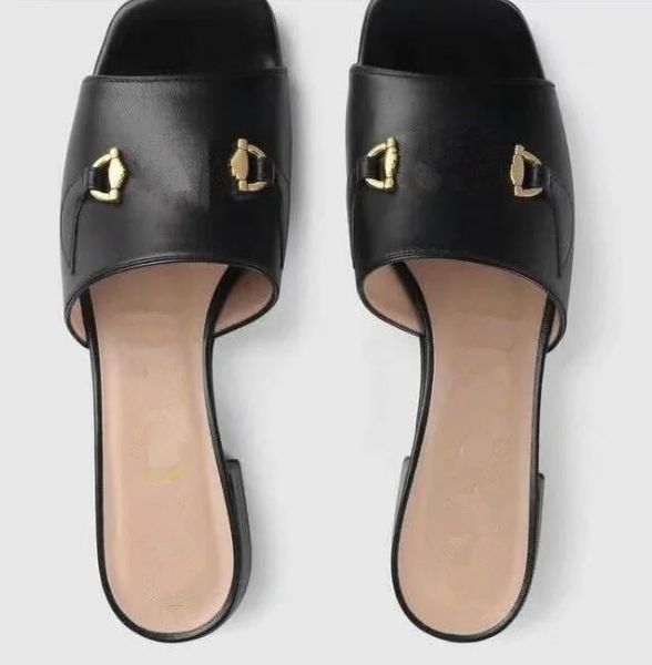 luxury designer women slippers summer new european designer metal buckle fashion women sandals middle heel sandals size us4.5-us11, Black
luxury designer women slippers summer new european designer metal buckle fashion women sandals middle heel sandals size us4.5-us11, Black