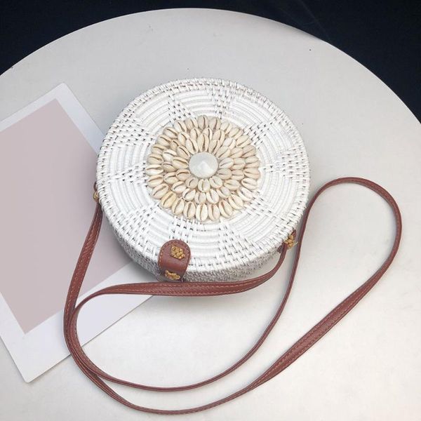 fashion women shoulder bag circle handwoven bali round retro rattan straw beach bag crossbody bolsas femininas 2020#b4
fashion women shoulder bag circle handwoven bali round retro rattan straw beach bag crossbody bolsas femininas 2020#b4