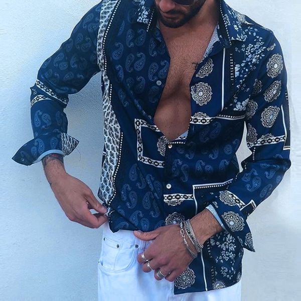 hawaiian shirts mens vintage ethnic style printing loose long sleeve turn down-collar shirt camisa masculina floral#g3, White;black
hawaiian shirts mens vintage ethnic style printing loose long sleeve turn down-collar shirt camisa masculina floral#g3, White;black