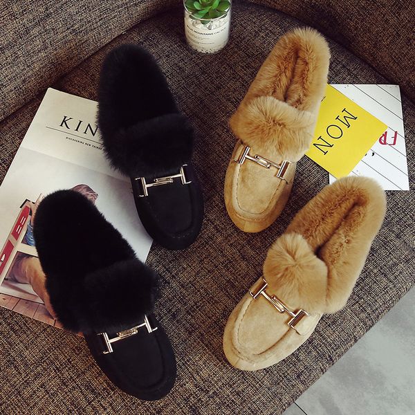 2019 peas shoes plus velvet korean version of the fall and winter shoes flat set foot casual furry snow women, Black
2019 peas shoes plus velvet korean version of the fall and winter shoes flat set foot casual furry snow women, Black
