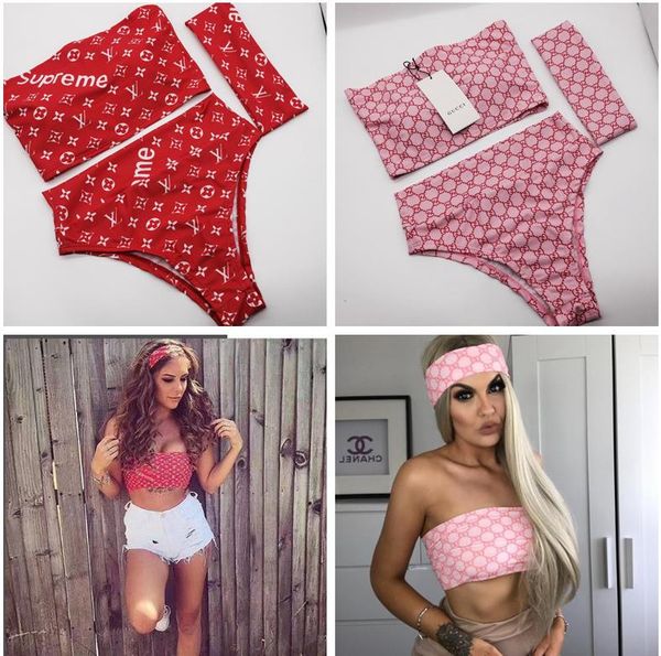 De igner lady wimwear ummer high wai t beachwear with headband pink red color luxury brand women wim uit 3 piece lot
De igner lady wimwear ummer high wai t beachwear with headband pink red color luxury brand women wim uit 3 piece lot