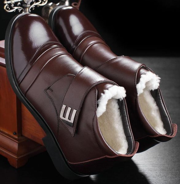 2020 genuine leather autumn winter men snow boots vintage style boots men shoes snow casual fashion warm hombre erkek bot, Black
2020 genuine leather autumn winter men snow boots vintage style boots men shoes snow casual fashion warm hombre erkek bot, Black
