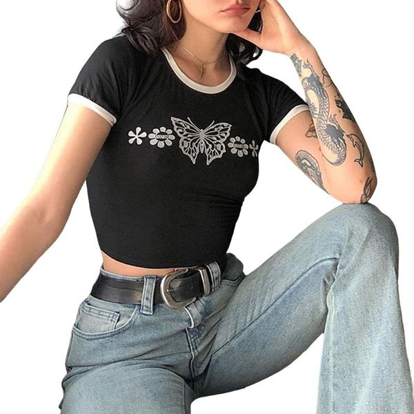2020 new print black t-shirts women slim tees fashion summer lady short sleeve o-neck cropped women t-shirt, White
2020 new print black t-shirts women slim tees fashion summer lady short sleeve o-neck cropped women t-shirt, White