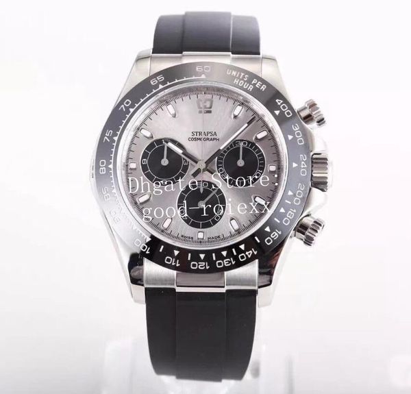 mens automatic chronograph watch cal.4130 movement men ceramic bezel eta ar factory 116519 cosmograph watches 904l oysterflex wristwatches, Slivery;brown
mens automatic chronograph watch cal.4130 movement men ceramic bezel eta ar factory 116519 cosmograph watches 904l oysterflex wristwatches, Slivery;brown