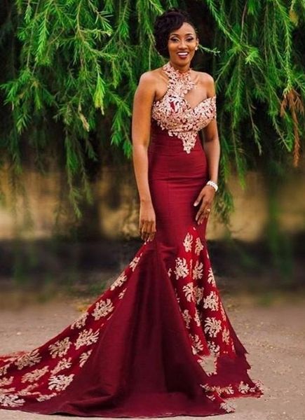 classic dark red mermaid long evening dresses high neck chapel train zipper back mermaid formal evening gowns prom dresses pd9001, Black;red
classic dark red mermaid long evening dresses high neck chapel train zipper back mermaid formal evening gowns prom dresses pd9001, Black;red