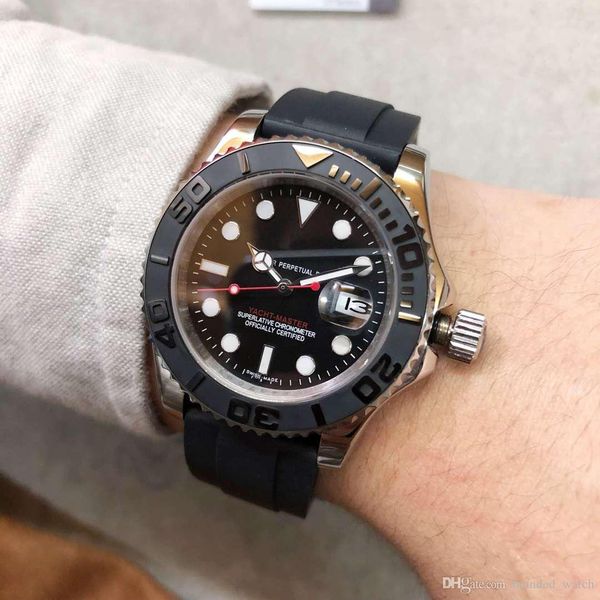 u1 factory sapphire automatic 2813 movement yatch ii watch men black dial rubber band male watch montre homme wristwatches, Slivery;brown
u1 factory sapphire automatic 2813 movement yatch ii watch men black dial rubber band male watch montre homme wristwatches, Slivery;brown