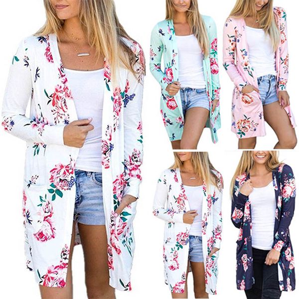 fashion summer autumn women coat long sleeve flowers printing pocket outwear casual ladies girls cardigan jacket cxz, Black;brown
fashion summer autumn women coat long sleeve flowers printing pocket outwear casual ladies girls cardigan jacket cxz, Black;brown