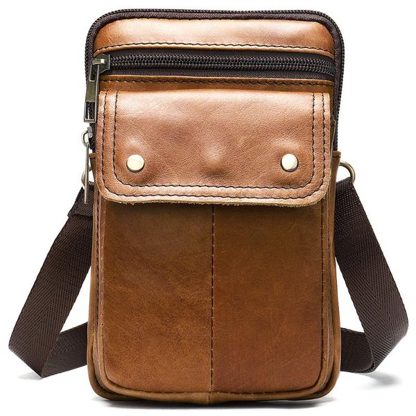 men leather waist bag men's shoulder messenger packet retro men belt multi-function pockets bag waist pack
men leather waist bag men's shoulder messenger packet retro men belt multi-function pockets bag waist pack