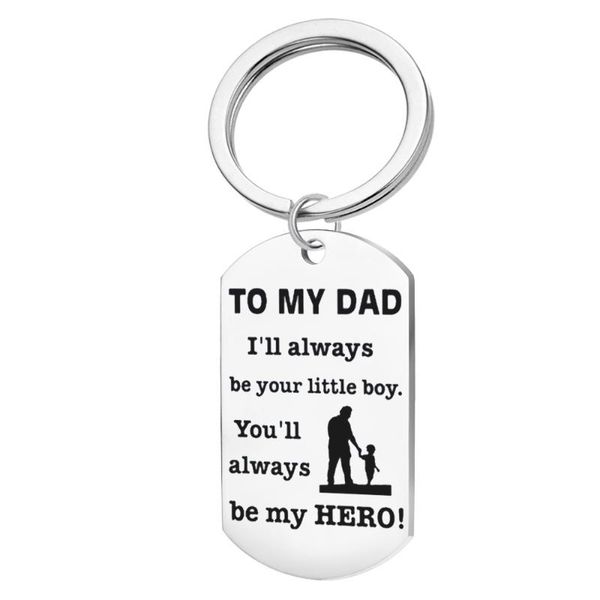 father's day gift stainless steel tag necklace to my dad letter army pendant pendant keychain, Silver
father's day gift stainless steel tag necklace to my dad letter army pendant pendant keychain, Silver