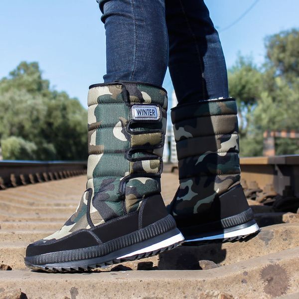 size 39-47 men platform non-slip thick wool snow boots cold winter man keep warm waterproof shoes outdoor mid-calf male boots, Black
size 39-47 men platform non-slip thick wool snow boots cold winter man keep warm waterproof shoes outdoor mid-calf male boots, Black