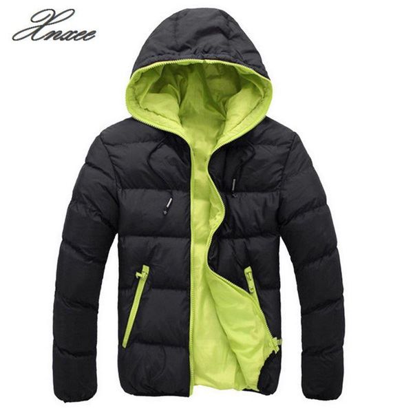 2019 winter warm fashion solid down jacket men casual zipper parka hooded plus size jacket xnxee, Black
2019 winter warm fashion solid down jacket men casual zipper parka hooded plus size jacket xnxee, Black