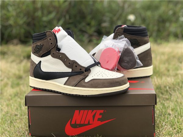 2019 дизайнер высшего качества Travis counter logo 1s High One Баскетбольная обувь Коричневые му
2019 дизайнер высшего качества Travis counter logo 1s High One Баскетбольная обувь Коричневые му