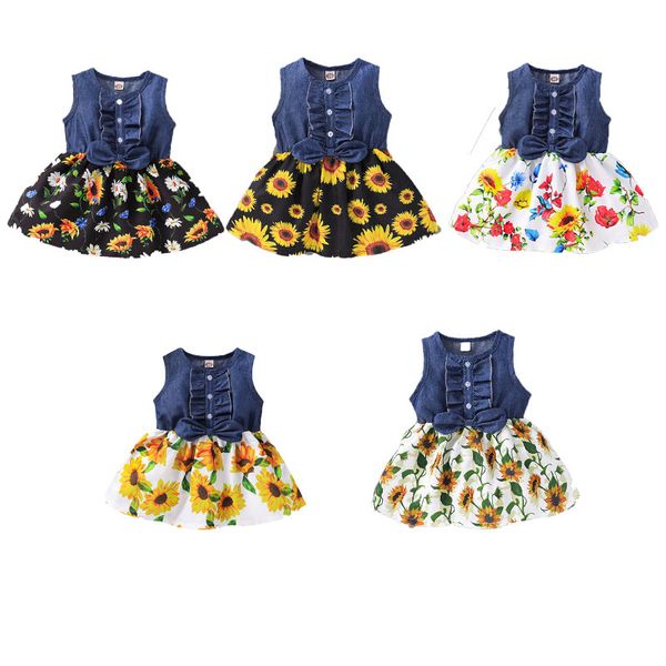 luxury designer baby dress denim sleeveless tutu vest princess dresses 2020 summer flower sweet fashion dresses ing, Red;yellow
luxury designer baby dress denim sleeveless tutu vest princess dresses 2020 summer flower sweet fashion dresses ing, Red;yellow