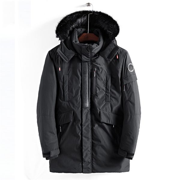 fashion winter parkas men -30degrees new jacket coats men warm coat casual parka thickening coat for winter, Black
fashion winter parkas men -30degrees new jacket coats men warm coat casual parka thickening coat for winter, Black