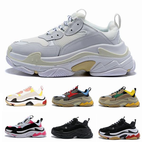 2019 paris 17fw triple-s crystal bottom green luxury dad shoes platform triple s sneakers for mens women vintage kanye old grandpa trainers, Black
2019 paris 17fw triple-s crystal bottom green luxury dad shoes platform triple s sneakers for mens women vintage kanye old grandpa trainers, Black
