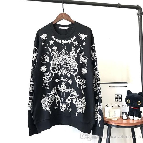 19fw new luxurious brand design given graffiti print sweater hoodie men women fashion casual streetwear sweatshirts outdoor shirts, Gray;blue
19fw new luxurious brand design given graffiti print sweater hoodie men women fashion casual streetwear sweatshirts outdoor shirts, Gray;blue