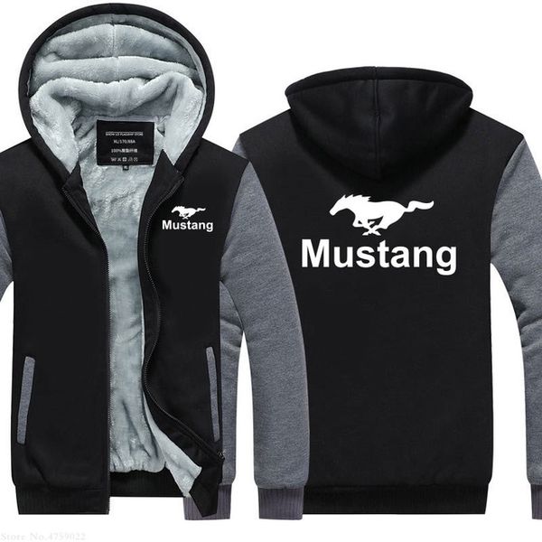 men's long sleeve hooded fleece mustang 50 years sweatshirt winter thicken warm zipper coat hoodie casual t
men's long sleeve hooded fleece mustang 50 years sweatshirt winter thicken warm zipper coat hoodie casual t