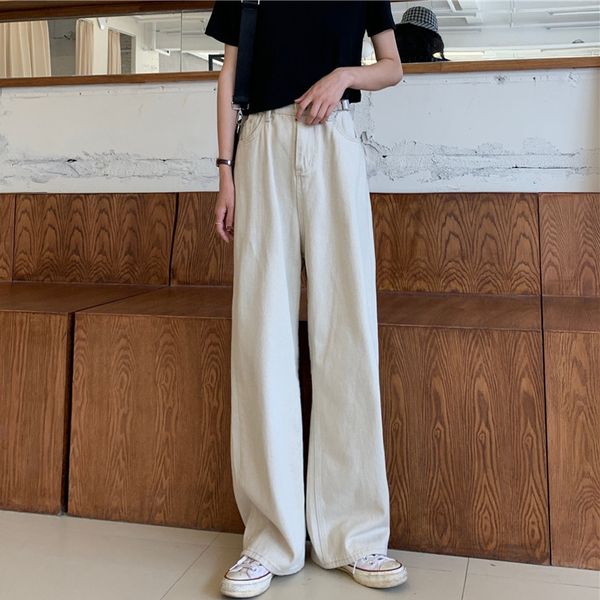 mazefeng new women loose high waist leisure full-length wide leg jean all-match korean style simple women trendy harajuku casual, Blue
mazefeng new women loose high waist leisure full-length wide leg jean all-match korean style simple women trendy harajuku casual, Blue