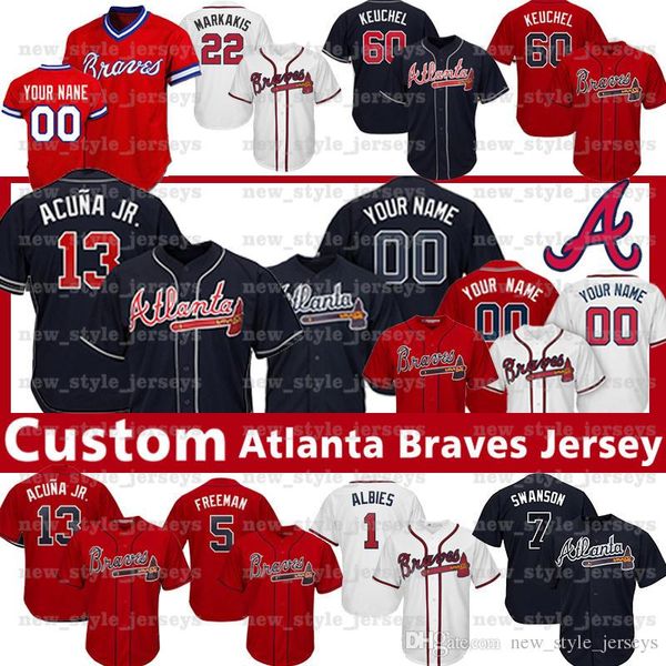 60 Dallas Keuchel 13 Ronald Acuna Jr Custom Atlanta jersey Braves Greg 6 McCann 22 Nick Markakis 20 Josh Donaldson Baseball Jersey
60 Dallas Keuchel 13 Ronald Acuna Jr Custom Atlanta jersey Braves Greg 6 McCann 22 Nick Markakis 20 Josh Donaldson Baseball Jersey