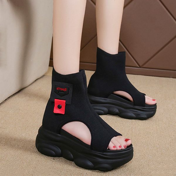 sandals shoes women platform elastic hight-outdoor beach sandals open toe women's shoes girls boots sneakers sandalias mujer
sandals shoes women platform elastic hight-outdoor beach sandals open toe women's shoes girls boots sneakers sandalias mujer