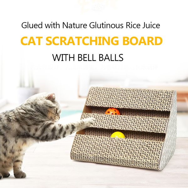 треугольник pet cat наслаждаться игрой scratcher pad симпатичные царапины рампы гофрированный картон с колокол мяч кошка царапины игрушка 47
треугольник pet cat наслаждаться игрой scratcher pad симпатичные царапины рампы гофрированный картон с колокол мяч кошка царапины игрушка 47