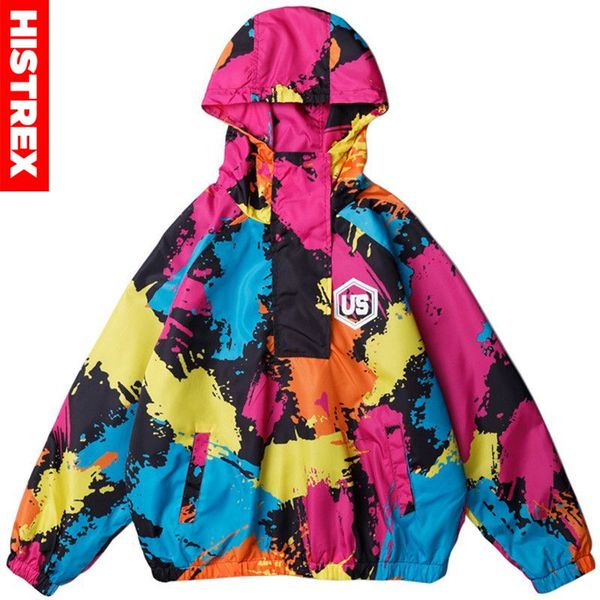 men's jackets men hip hop streetwear jacket windbreaker graffiti ink color block hoodie coat harajuku retro pullover half zipper, Black;brown
men's jackets men hip hop streetwear jacket windbreaker graffiti ink color block hoodie coat harajuku retro pullover half zipper, Black;brown