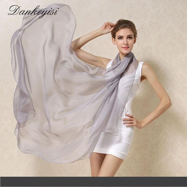 dankeyisi women 100% natural silk scarf shawl female pure silk scarves wraps solid color plus size shawls long beach cover-ups d18102406, Blue;gray
dankeyisi women 100% natural silk scarf shawl female pure silk scarves wraps solid color plus size shawls long beach cover-ups d18102406, Blue;gray
